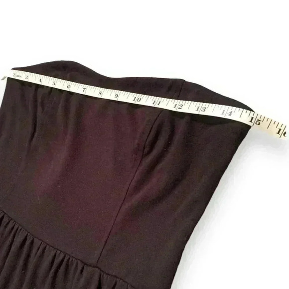 Women's Juniors' Xhilaration Black Strapless High-low Dress - Picture 10 of 11